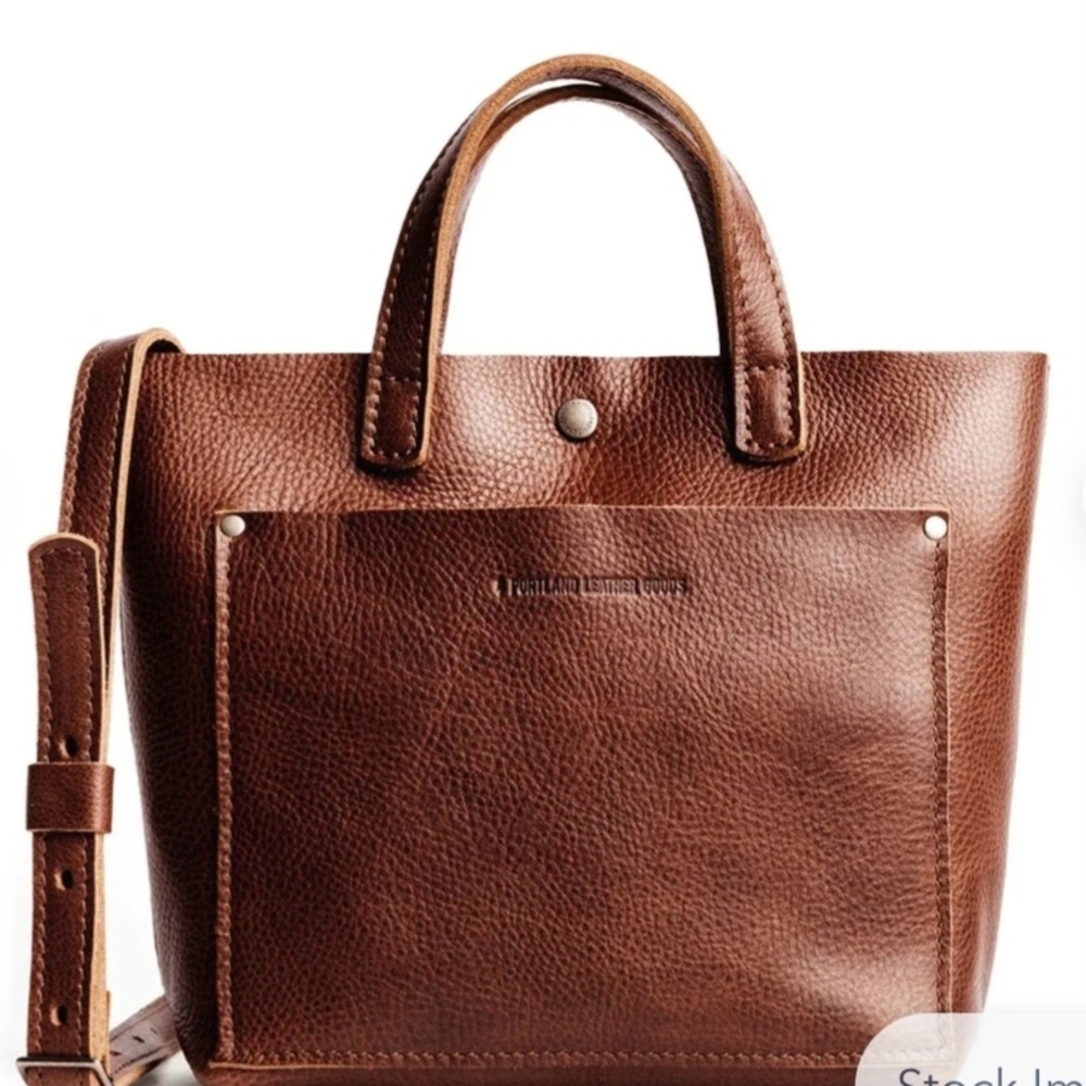 New Portland Leather Crossbody Tote